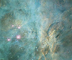 HST view of Orion's Trapezium